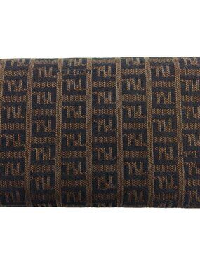 FENDI Key holder Brown black Women 8AP002 Authentic secondhand